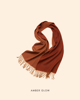 Pure Cashmere Scarf II: Two Tone