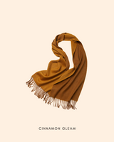 Pure Cashmere Scarf II: Two Tone