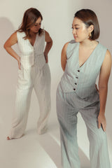 Pinstripe Vest