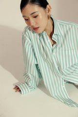 Striped Oversized Blouse