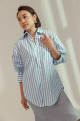 Striped Oversized Blouse