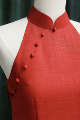 Summertime Bespoke Cheongsam in Rose