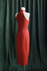 Summertime Bespoke Cheongsam in Rose