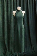 Summertime Bespoke Cheongsam in Forest