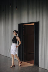 Airin Leisure High Waisted Shorts - White