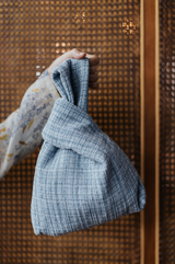 Knot Mini Pouch - Tweed