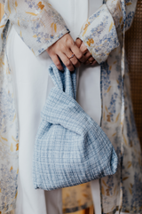 Knot Mini Pouch - Tweed