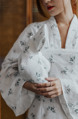 Knot Mini Pouch - Floral Cotton