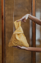 Knot Mini Pouch - Floral Cotton