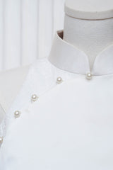 Pearl Blanche Cheongsam (Made to Order)