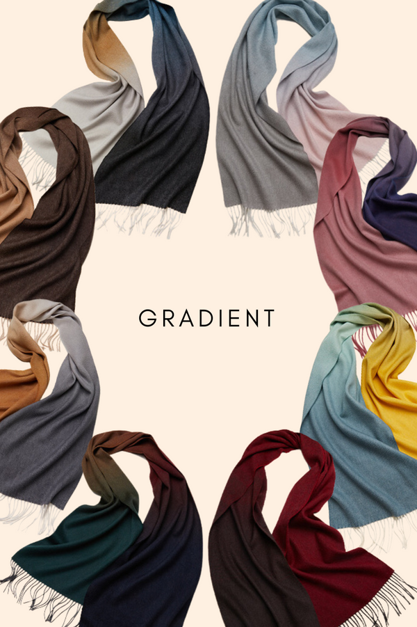 Pure Cashmere Scarf II: Gradient