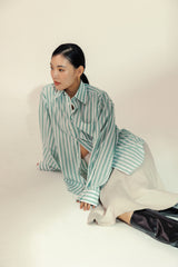Striped Oversized Blouse