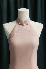 Summertime Bespoke Cheongsam in Peony