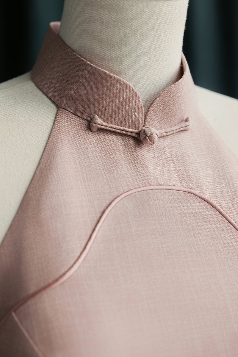 Summertime Bespoke Cheongsam in Peony