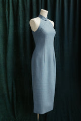 Summertime Bespoke Cheongsam in Moonstone