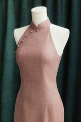 Summertime Bespoke Cheongsam in Heather