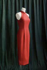 Summertime Bespoke Cheongsam in Rose