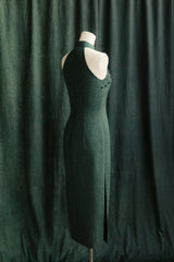 Summertime Bespoke Cheongsam in Forest