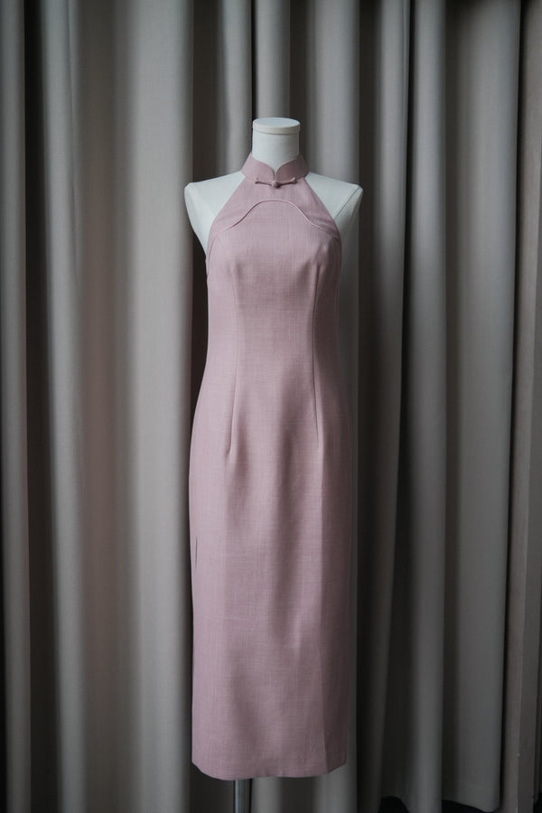 Summertime Loro Piana Bespoke Cheongsam in Peony