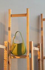 Olive Baguette Bag
