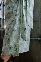 Milky Mint Hinagiku Wrapped Skirt
