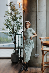Milky Mint Hinagiku Wrapped Skirt