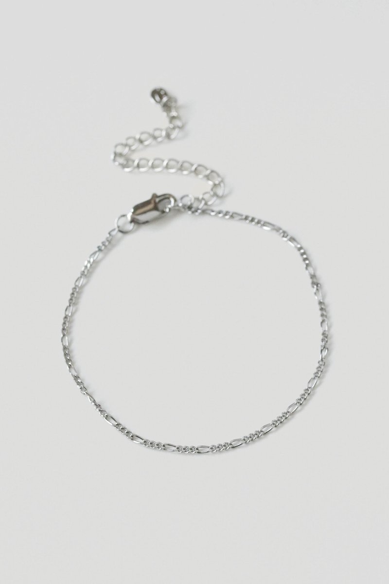 Figaro Bracelet (Silver)