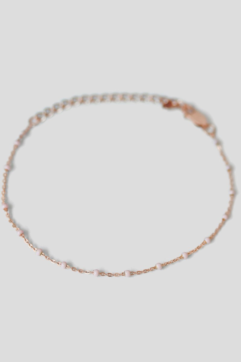 Olivia Bracelet - Baby Pink (Rose Gold)