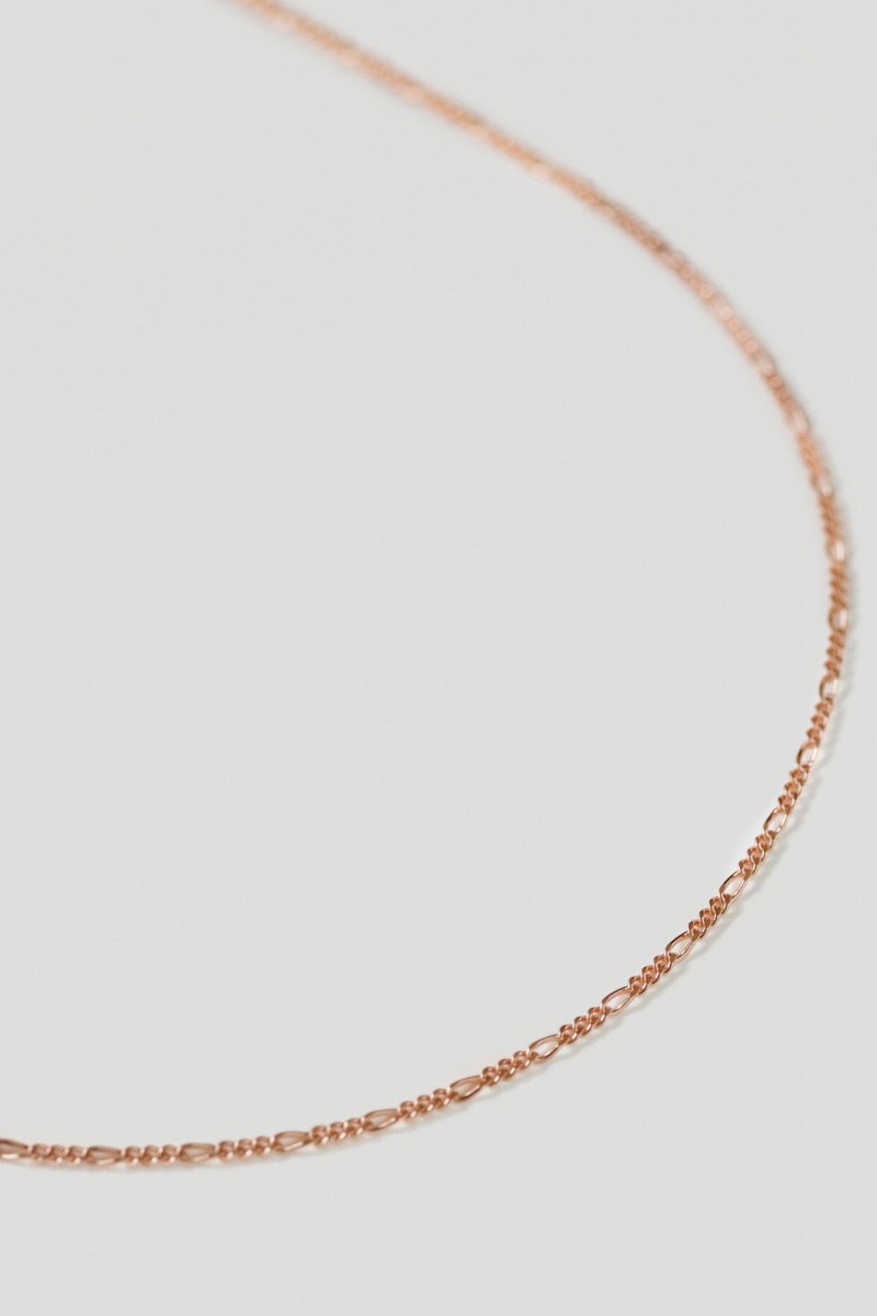 Figaro Necklace (Rose Gold)