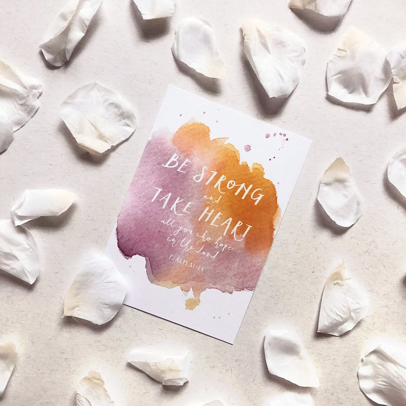 Hope Series Inspirational Postcards - Set of 4