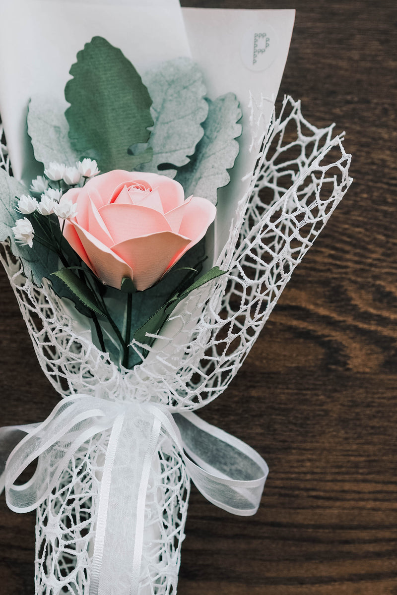 Roses Paper Flower Bouquet