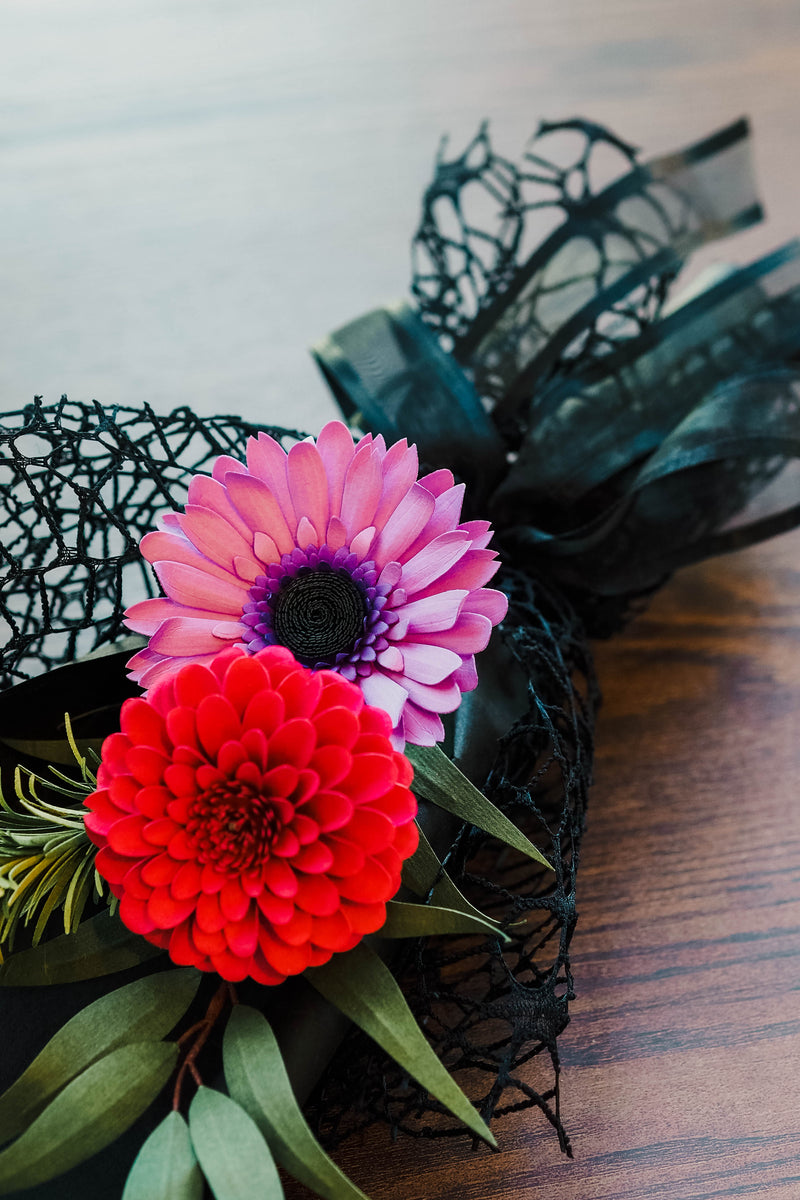 Gerbera Daisy Paper Flower Bouquet