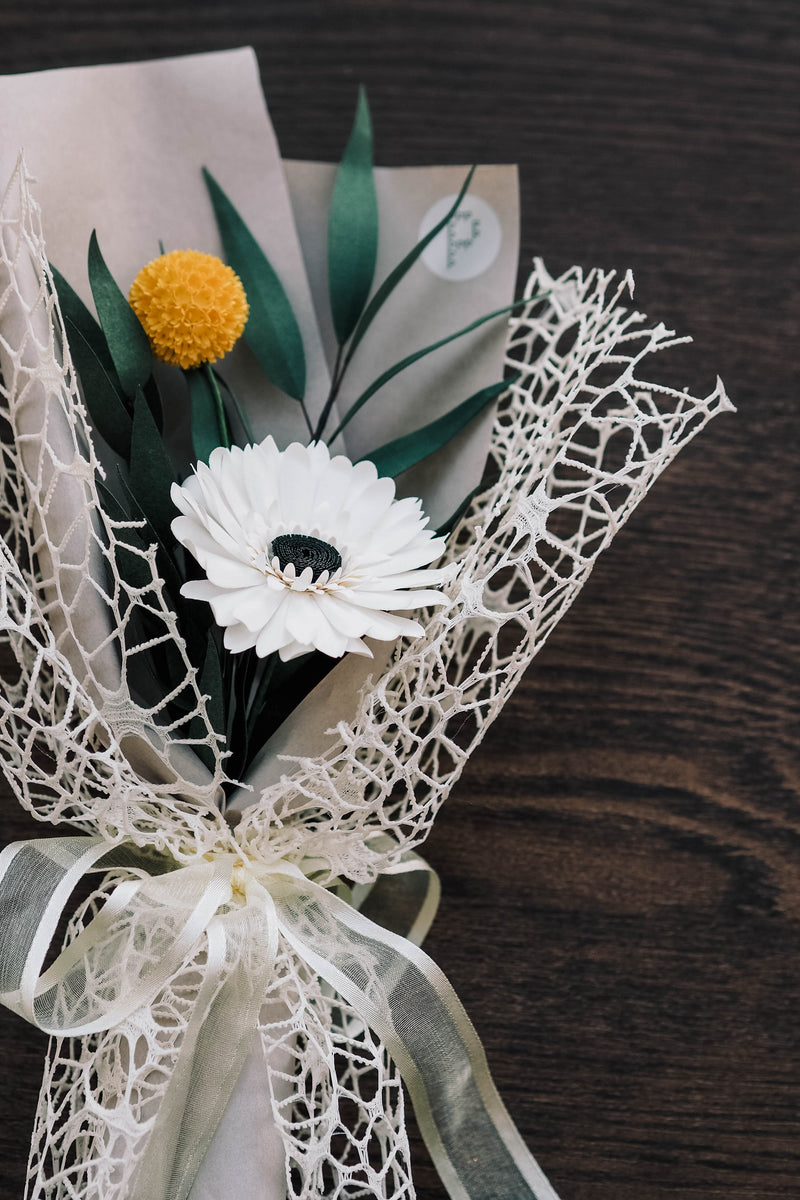 Gerbera Daisy Paper Flower Bouquet