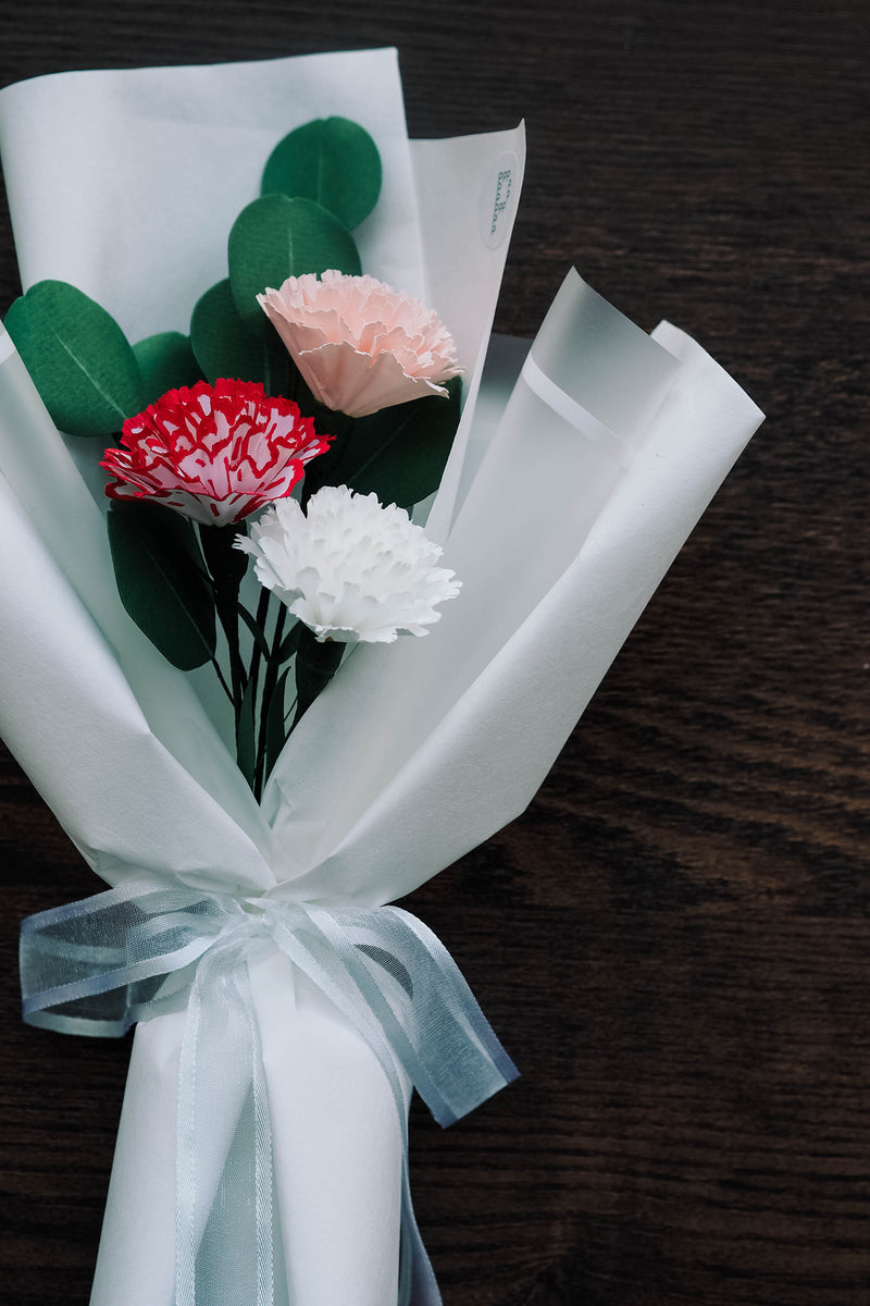 Carnation Paper Flower Bouquet