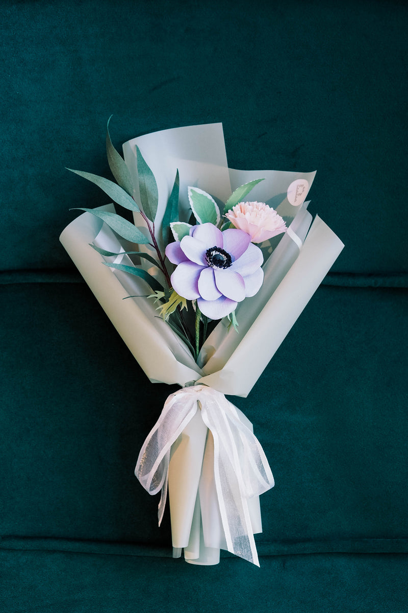 Anemone Paper Flower Bouquet