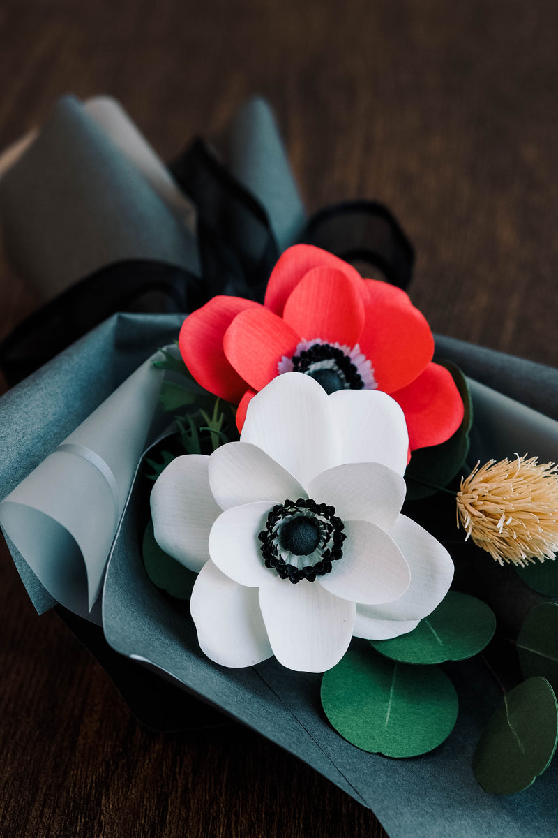 Anemone Paper Flower Bouquet