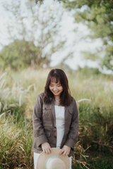 Custom Linen Safari Shacket - Espresso Brown
