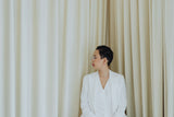 Seets Linen Work Jacket - Frost White