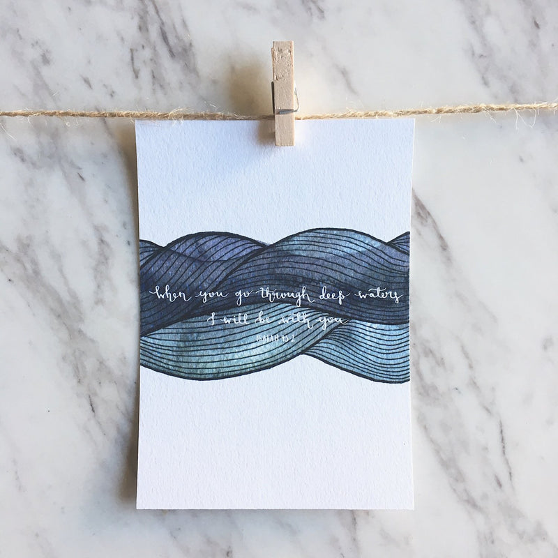 Faith Series Inspirational Postcards - Set of 4