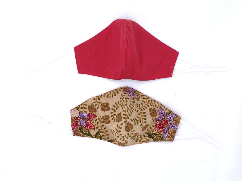 Batik Reversible Red