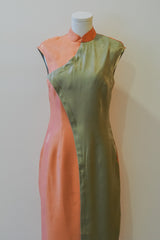 Peony Bicolor Cheongsam